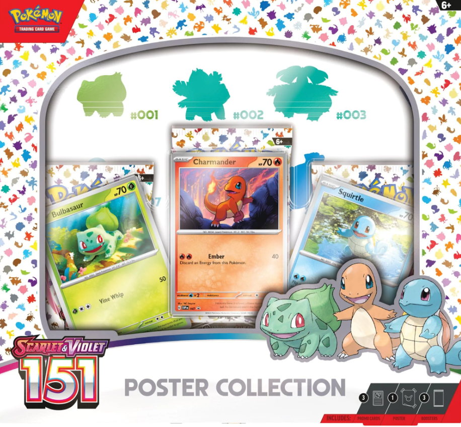Scarlet & Violet - 151 Poster Collection
