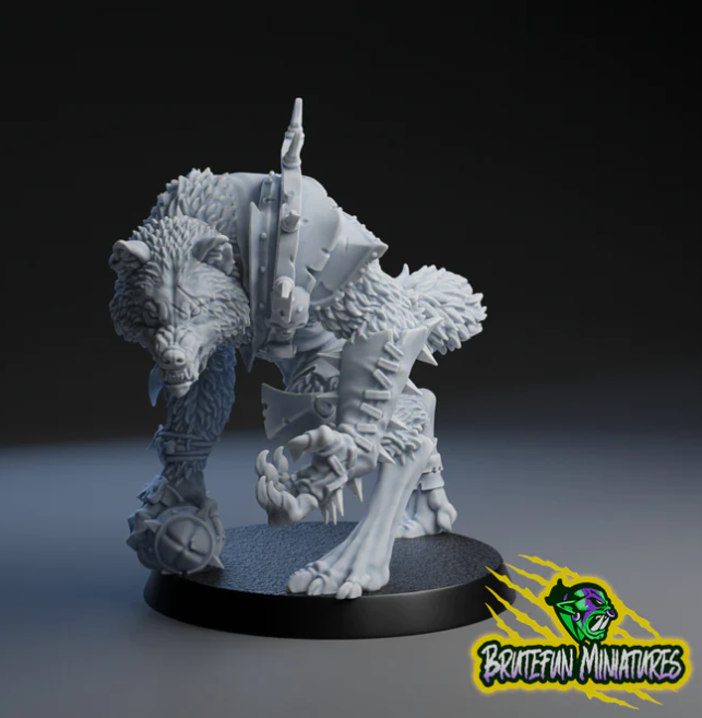 28mm Werewolf Star layer