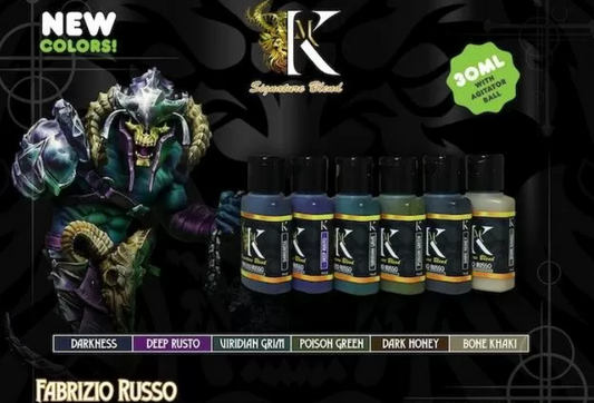 Kimera Kolors Signature Set: F.Russo - Dark Side of Paint