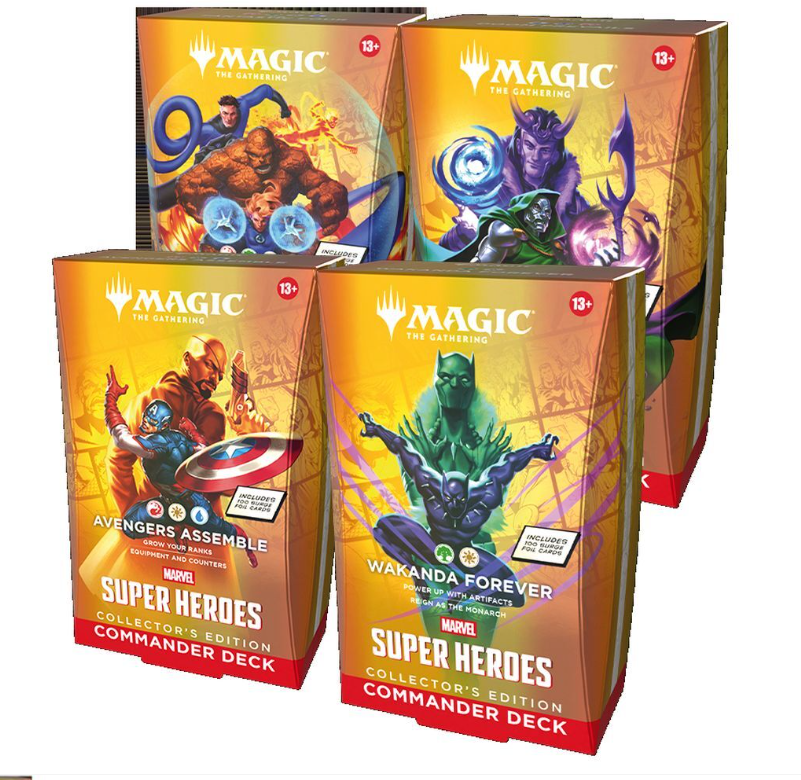 MTG Marvel Super Heroes - Collector Commander Decks (Pre order)
