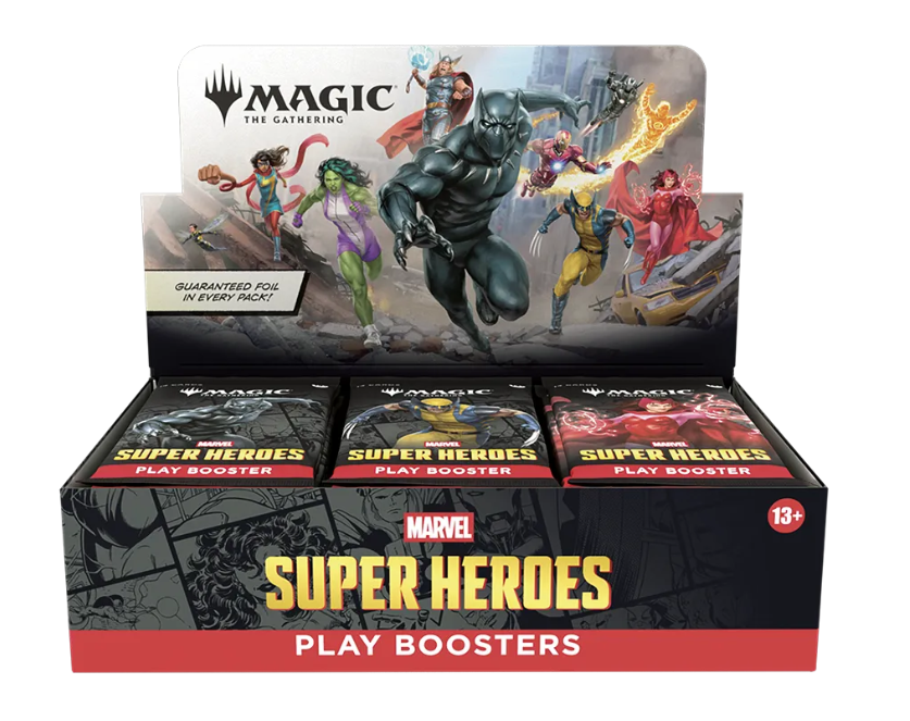 Magic Marvel Super Heroes -Play Booster (Pre order)