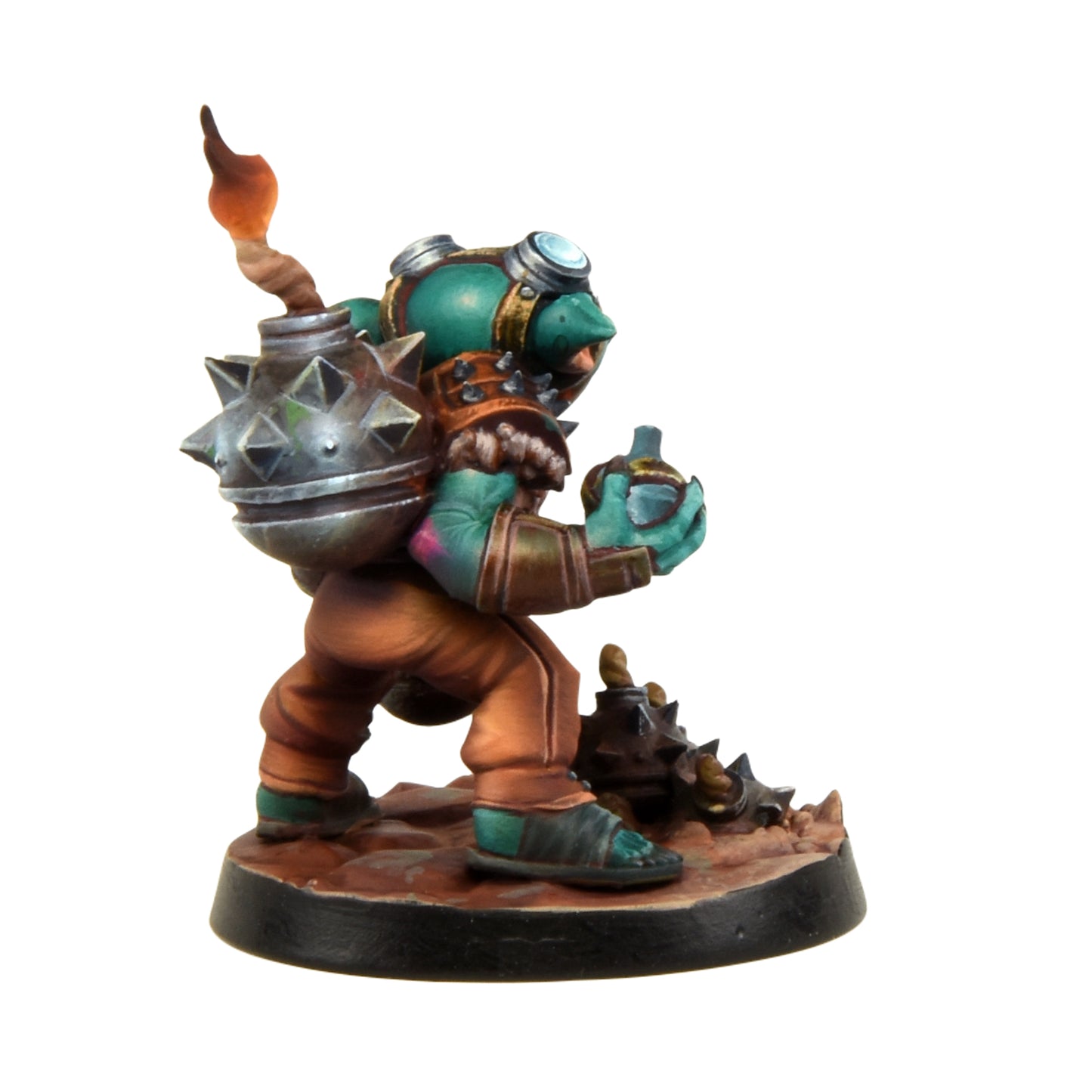 Goblin Alchemist Male (Goggles Up) D&D Miniature