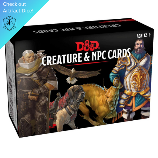 D&D Spellbook Cards: Creature & NPC cards