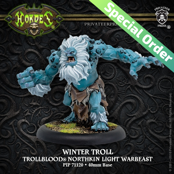 Winter Troll (Special Order)