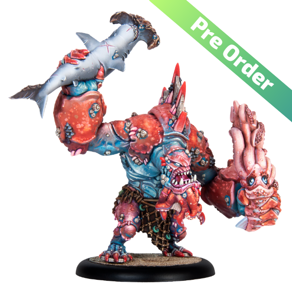 Deepborn Dire Troll - Brineblood Marauders Heavy Warbeast (27th Oct Release)