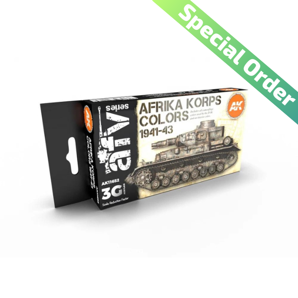 Afrika Korps Colors 1941-43. AK 3rd Gen (Special Order)