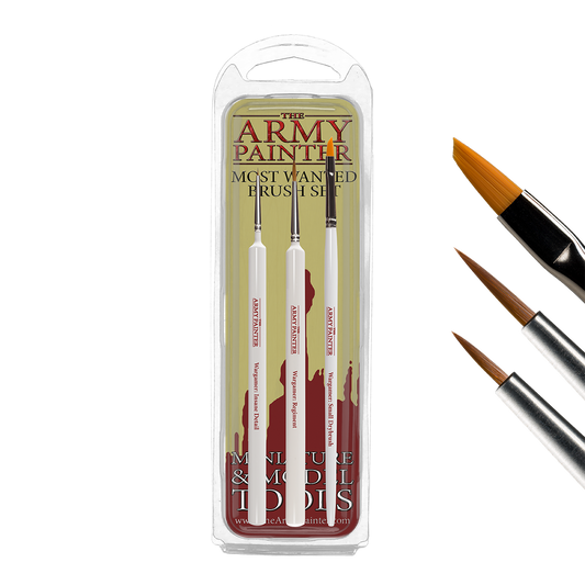 Tools - Wargamers Most Wanted Brush Set