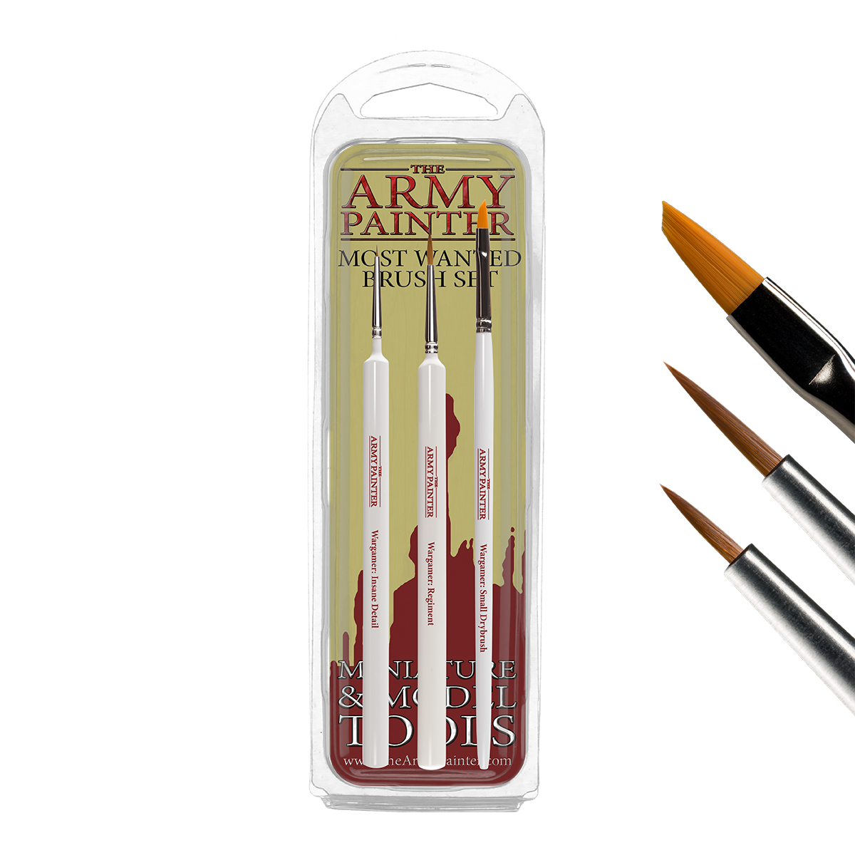 Tools - Wargamers Most Wanted Brush Set
