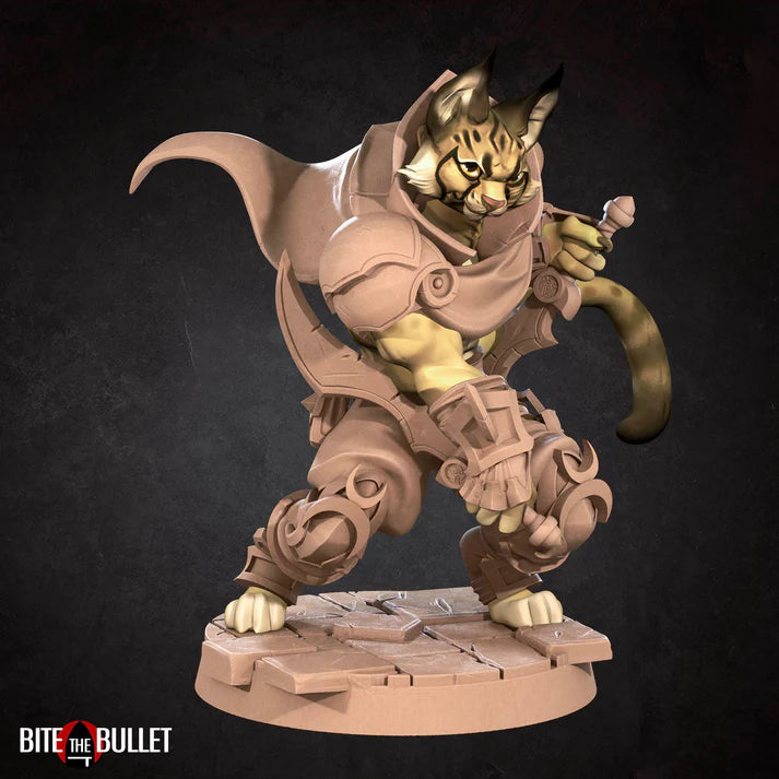 Tabaxi Rogue Male D&D Miniature