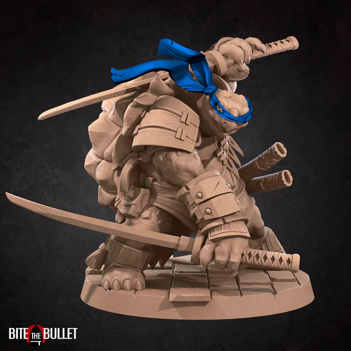 Tortle Fighter Male (Leo) D&D Miniature