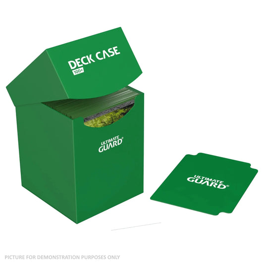 Ultimate Guard Green Deck Case 100+