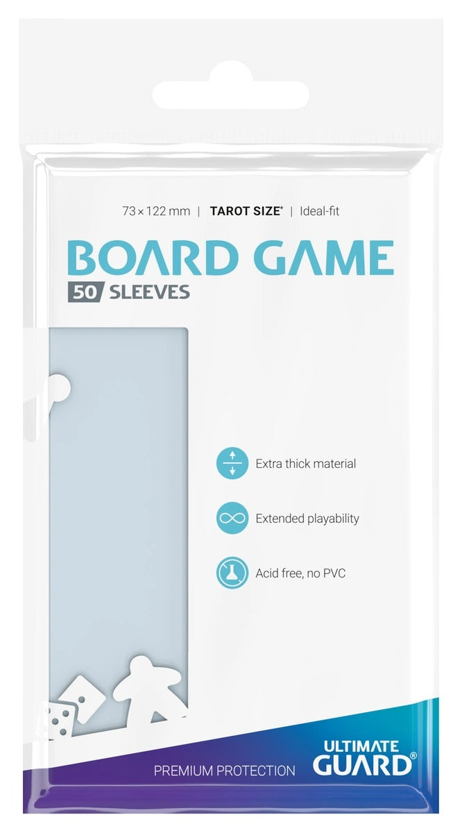 Ultimate Guard Tarot Size Board Game Card Sleeves Clear 73mm x 122mm
