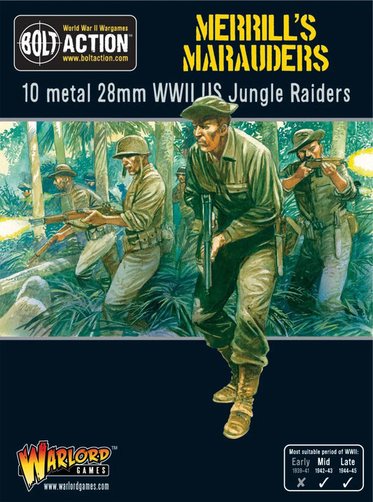 Merrill's Marauders Squad (Small Green Box)