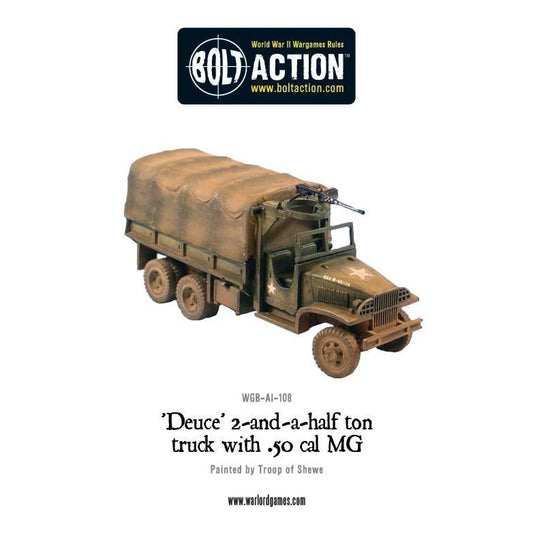 Deuce' 2-and-a-half ton truck with 50cal.MG (Pack)