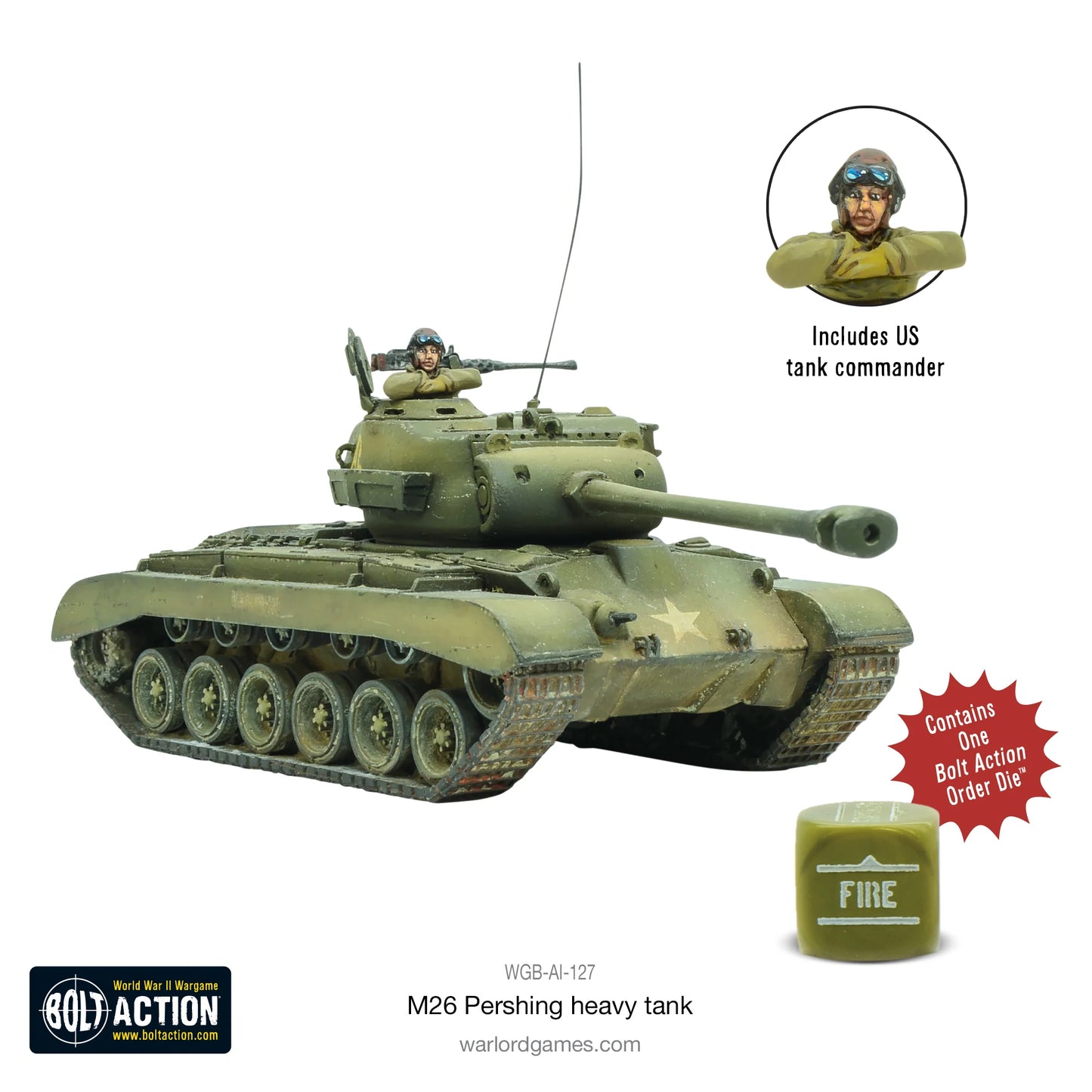 M26 Pershing Heavy Tank (Box)