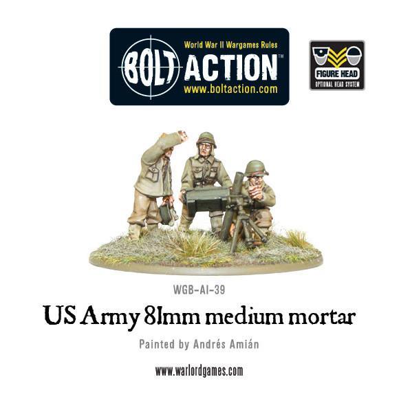 US Army 81mm medium mortar (Blister)