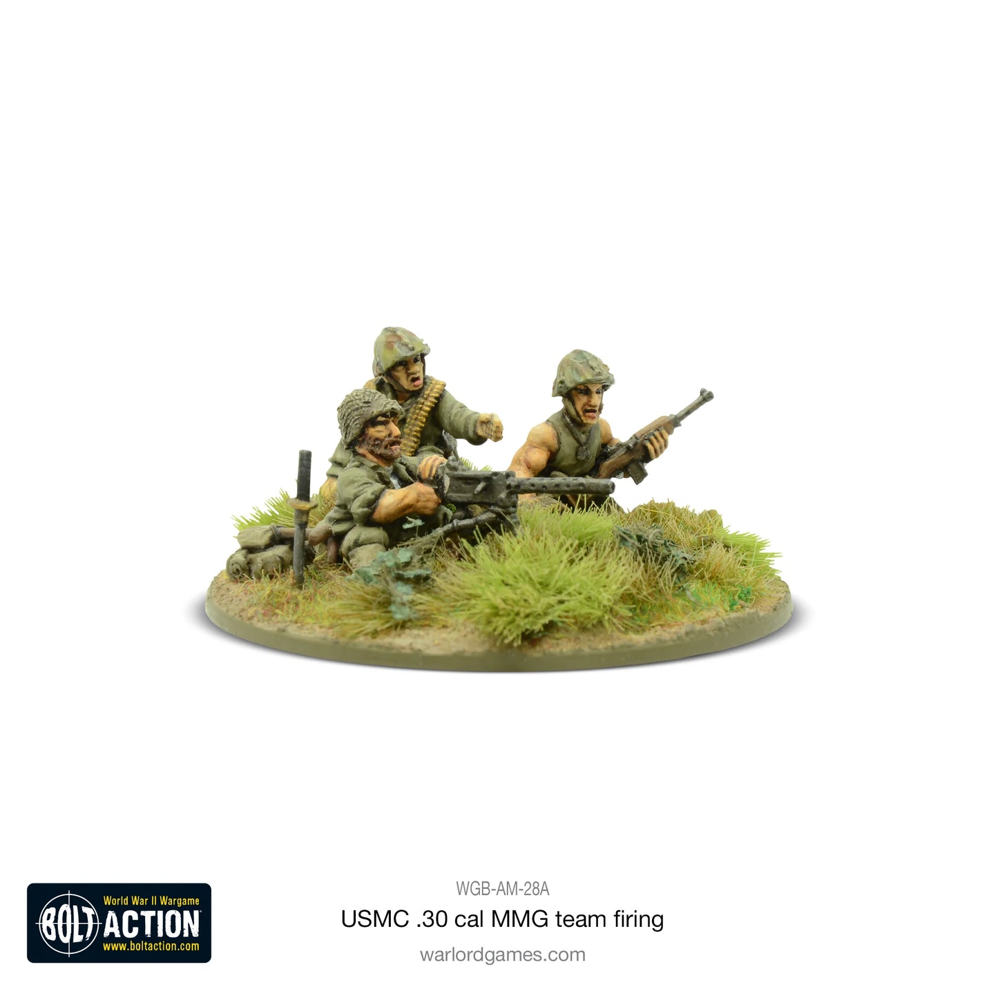 USMC 30 Cal MMG team firing (Blister)
