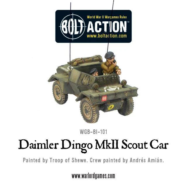 British Daimler Dingo MkII Scout Car (Pack)