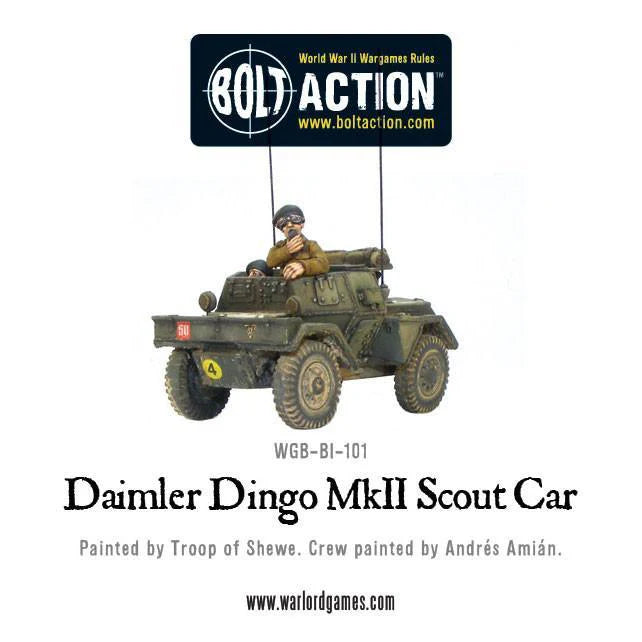 British Daimler Dingo MkII Scout Car (Pack)