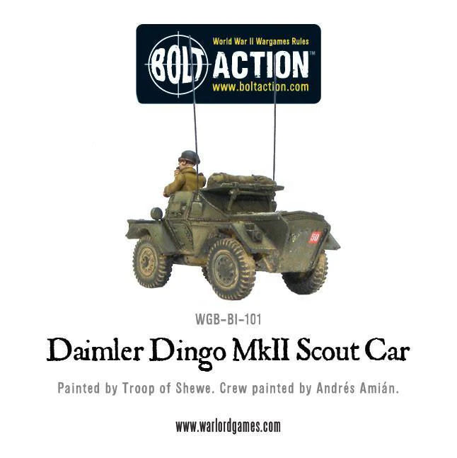 British Daimler Dingo MkII Scout Car (Pack)
