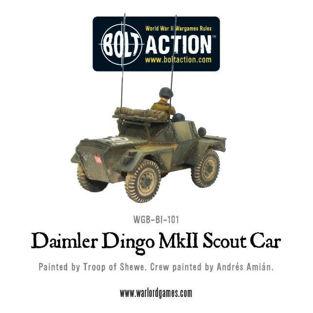 British Daimler Dingo MkII Scout Car (Pack)