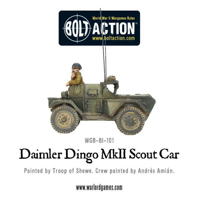 British Daimler Dingo MkII Scout Car (Pack)