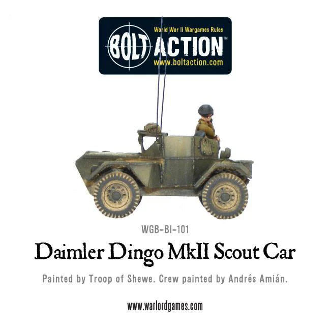 British Daimler Dingo MkII Scout Car (Pack)
