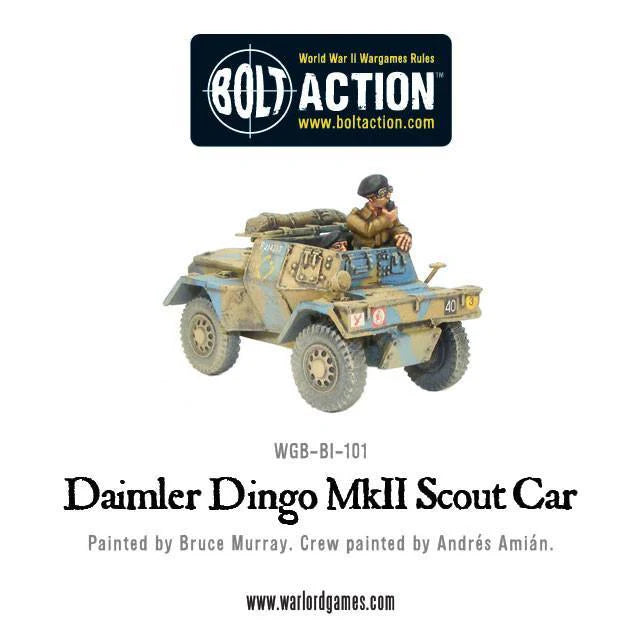British Daimler Dingo MkII Scout Car (Pack)