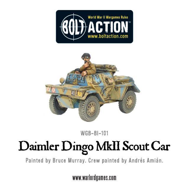 British Daimler Dingo MkII Scout Car (Pack)
