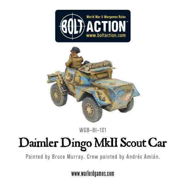 British Daimler Dingo MkII Scout Car (Pack)