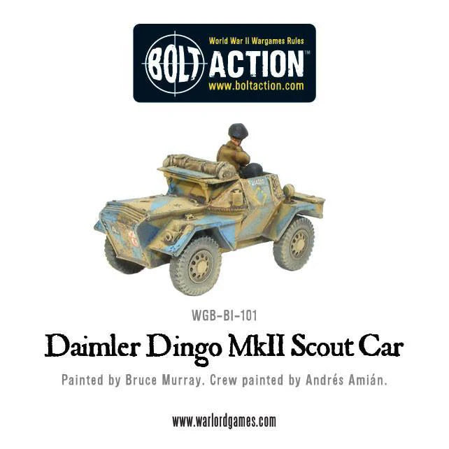 British Daimler Dingo MkII Scout Car (Pack)