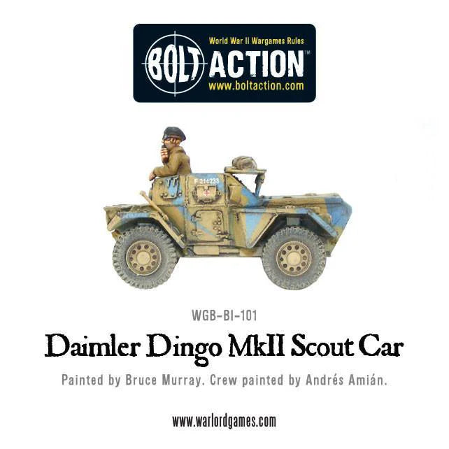 British Daimler Dingo MkII Scout Car (Pack)