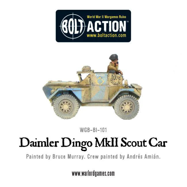 British Daimler Dingo MkII Scout Car (Pack)