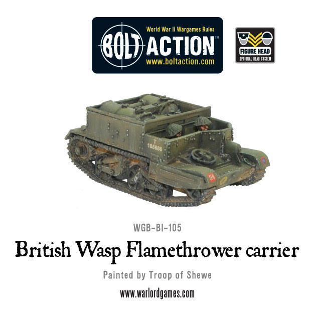 British Wasp Flamethrower carrier (Pack)