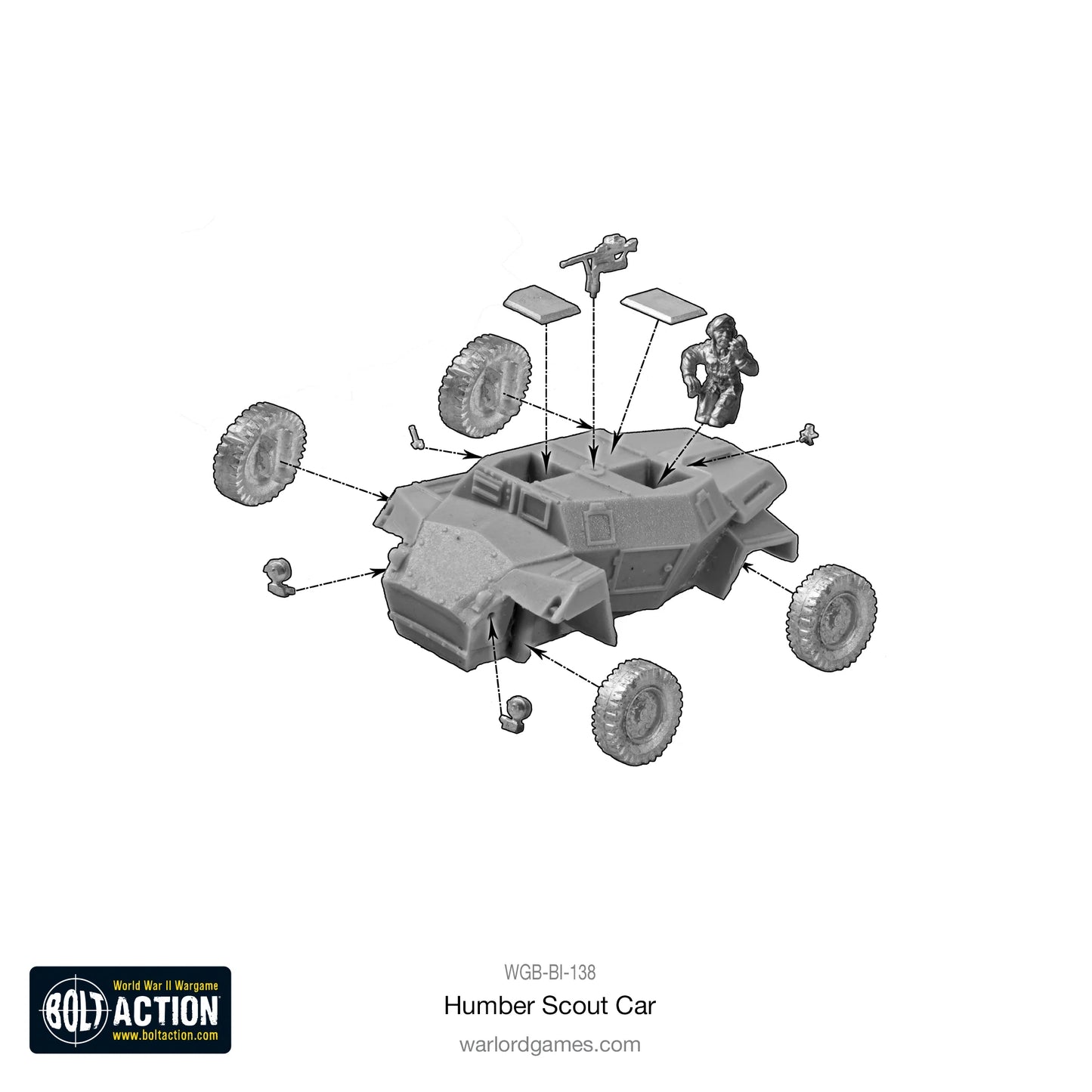 Humber Scout Car (Box) (Pack)