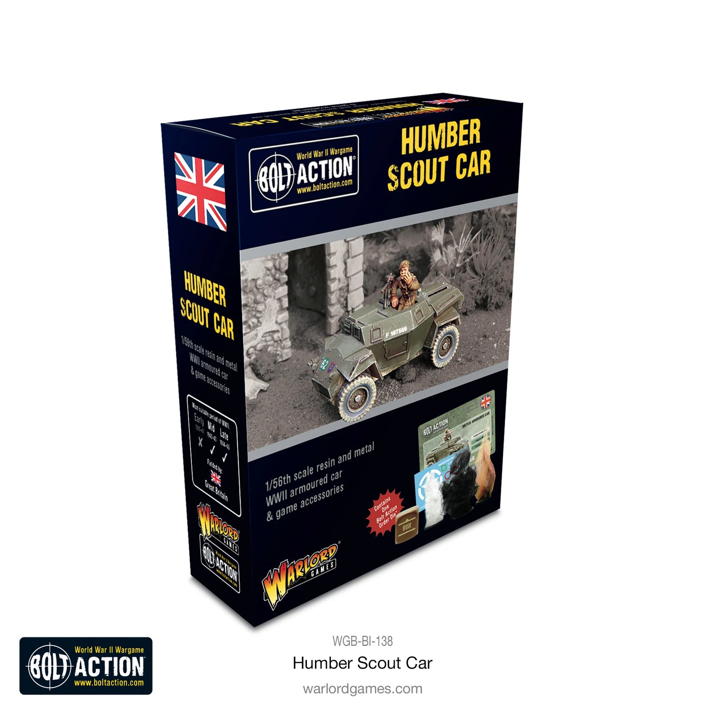 Humber Scout Car (Box) (Pack)