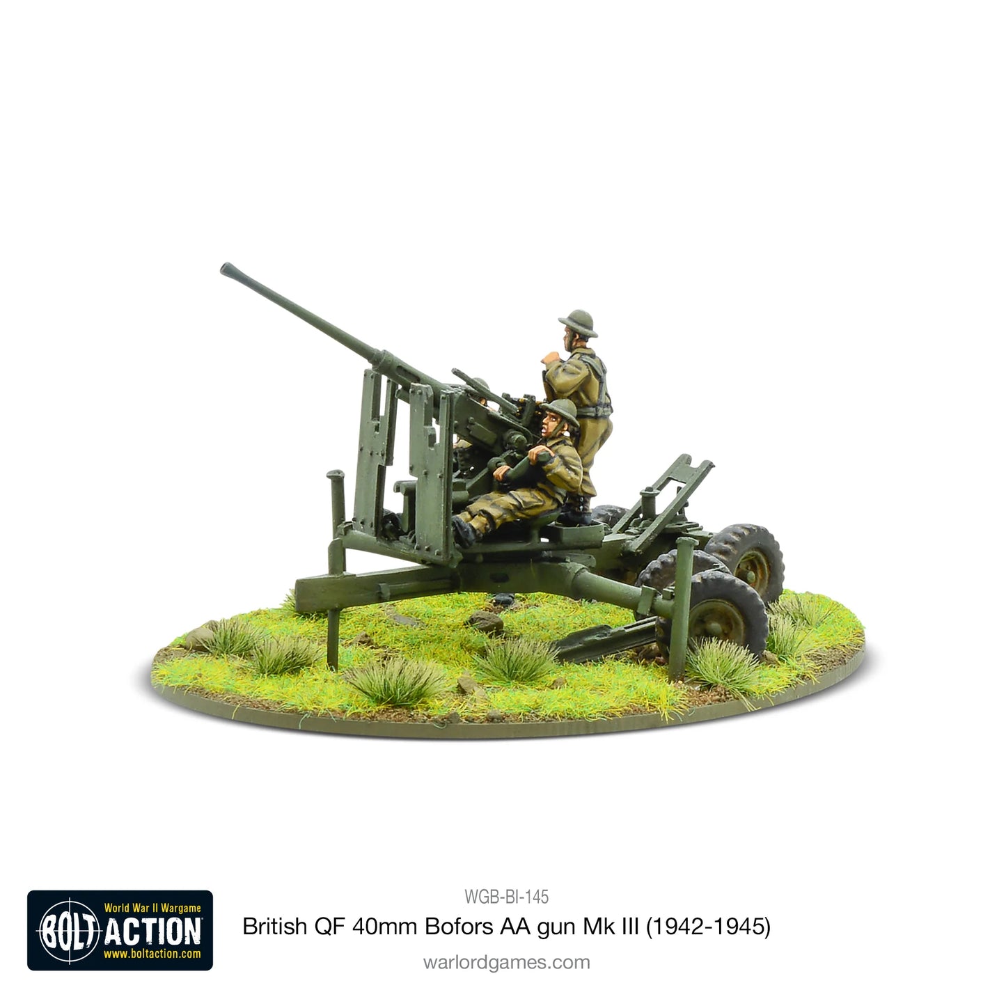 British QF 40mm Bofors AA gun Mk III (1942-1945) (Blister)