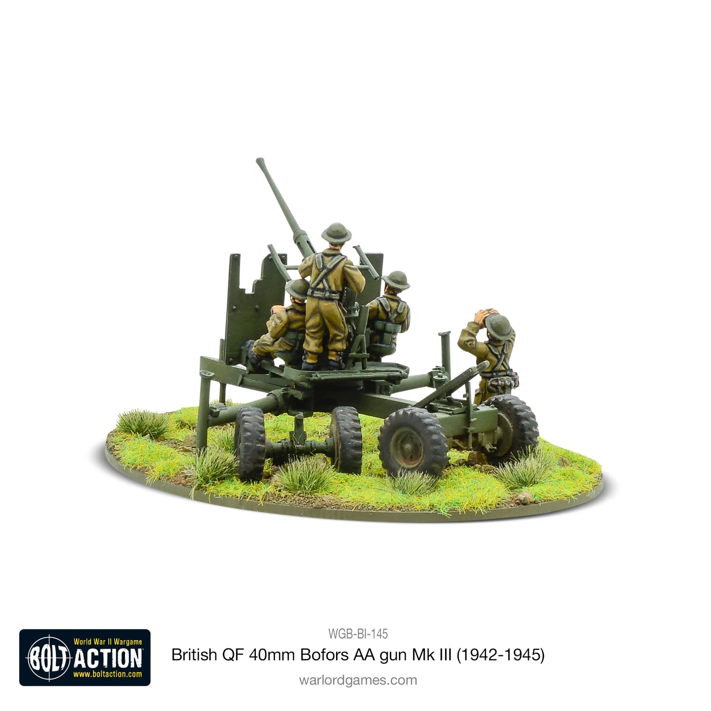 British QF 40mm Bofors AA gun Mk III (1942-1945) (Blister)