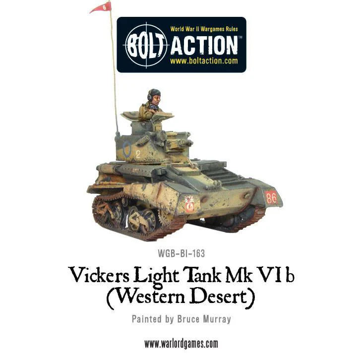 Vickers Light Tank Mk VIB (Western Desert) (Pack)