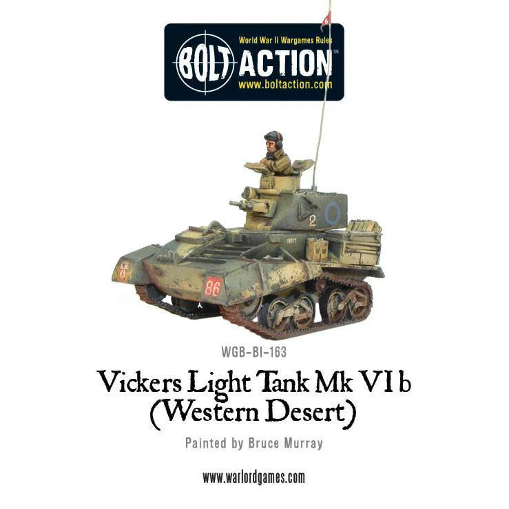 Vickers Light Tank Mk VIB (Western Desert) (Pack)