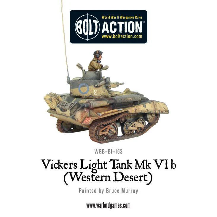 Vickers Light Tank Mk VIB (Western Desert) (Pack)