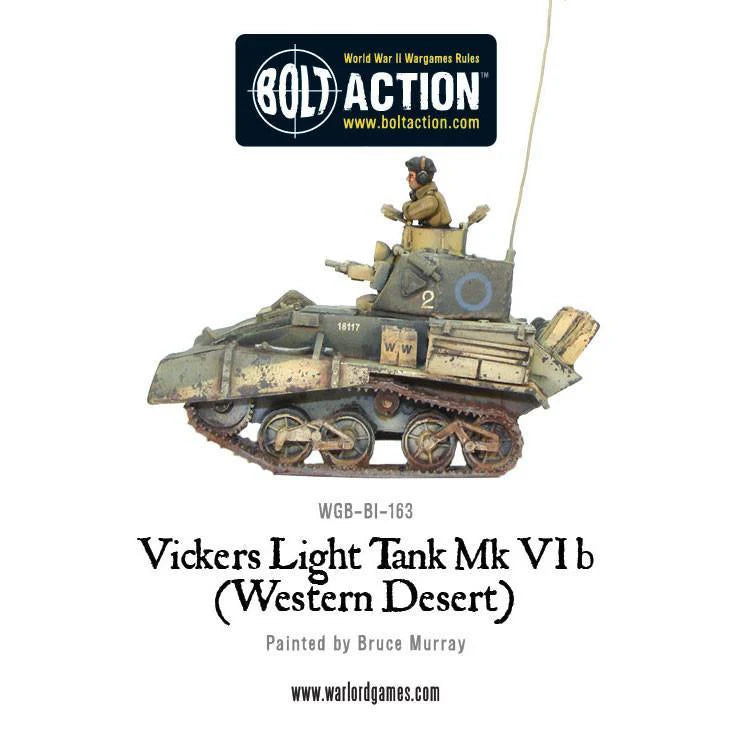 Vickers Light Tank Mk VIB (Western Desert) (Pack)
