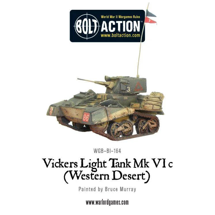 Vickers Light Tank Mk VIC (Western Desert) (Pack)