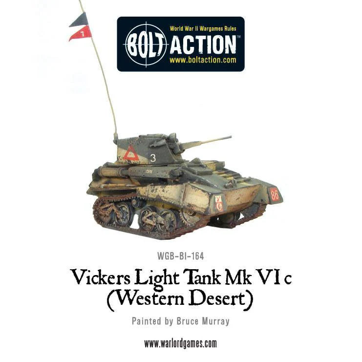 Vickers Light Tank Mk VIC (Western Desert) (Pack)