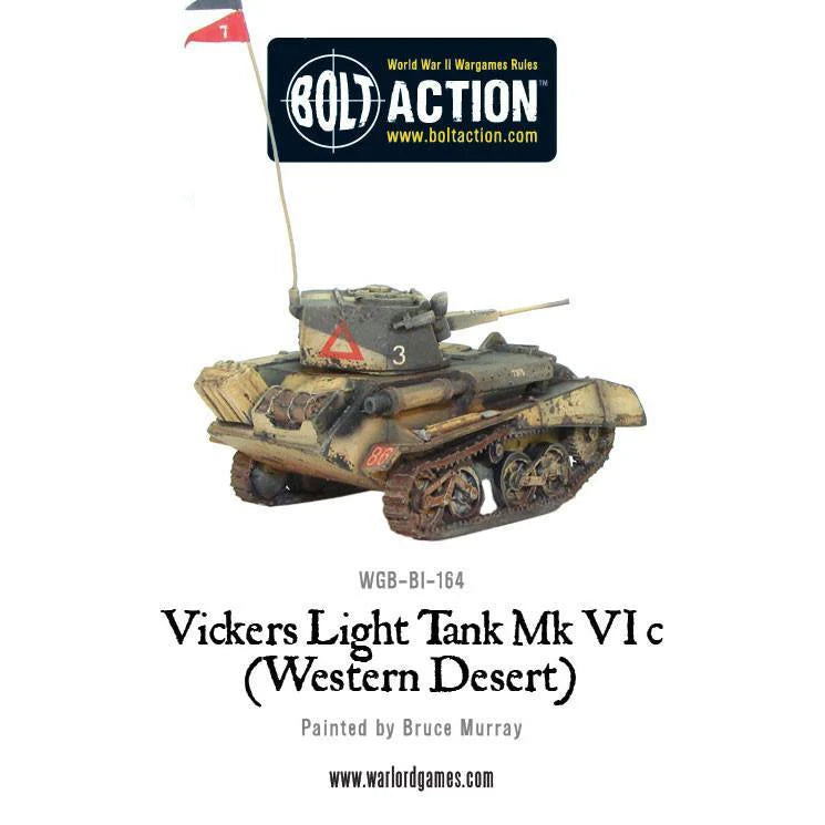 Vickers Light Tank Mk VIC (Western Desert) (Pack)