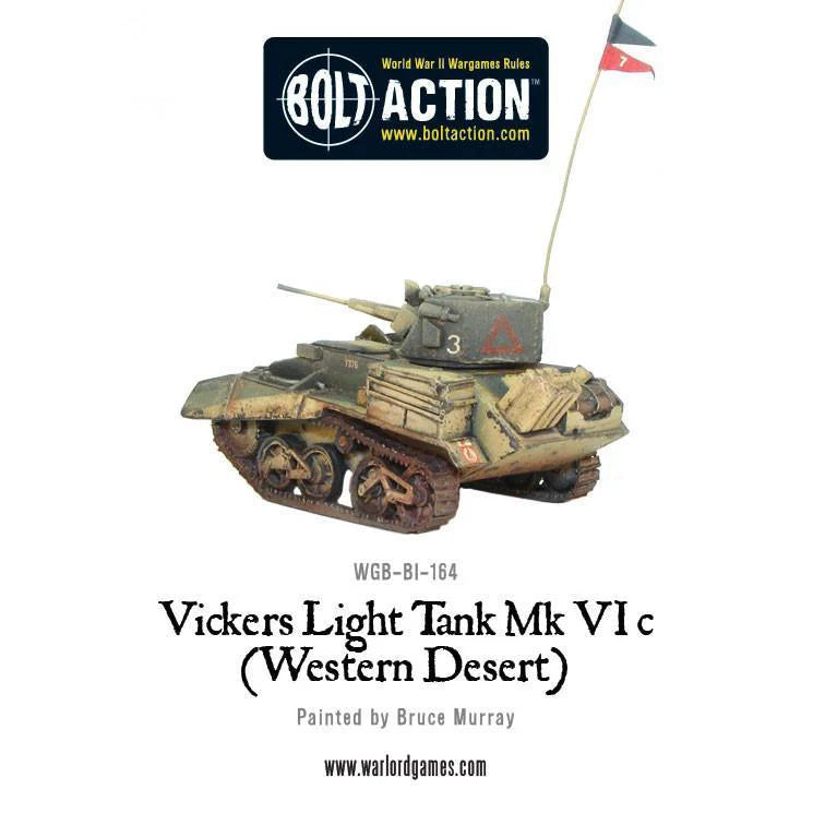 Vickers Light Tank Mk VIC (Western Desert) (Pack)