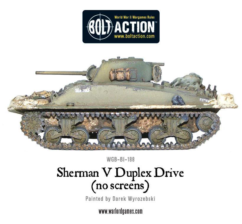 Sherman V Duplex Drive (no screens)