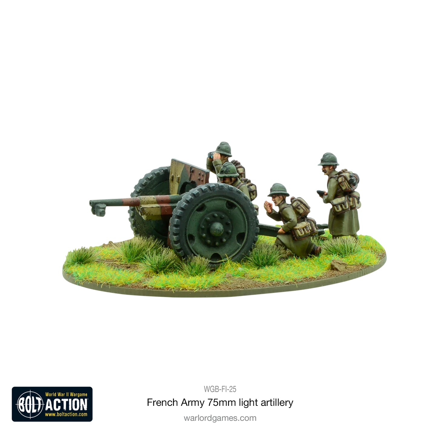 French 75mm Light Artillery (Blister)