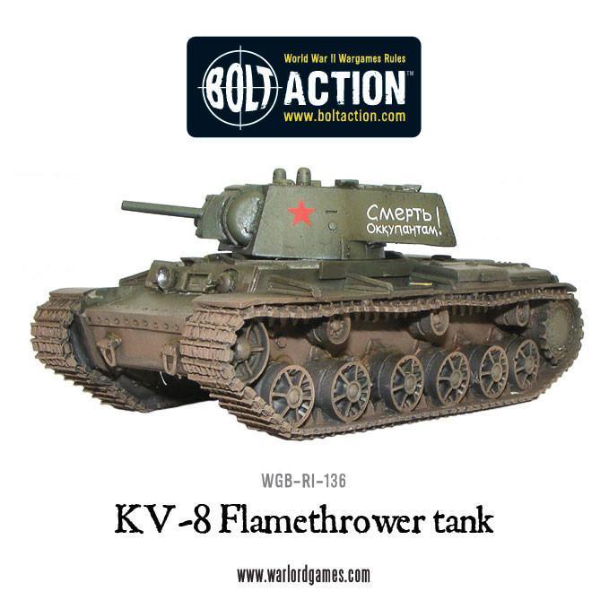 KV-8 flamethrower tank (Pack)