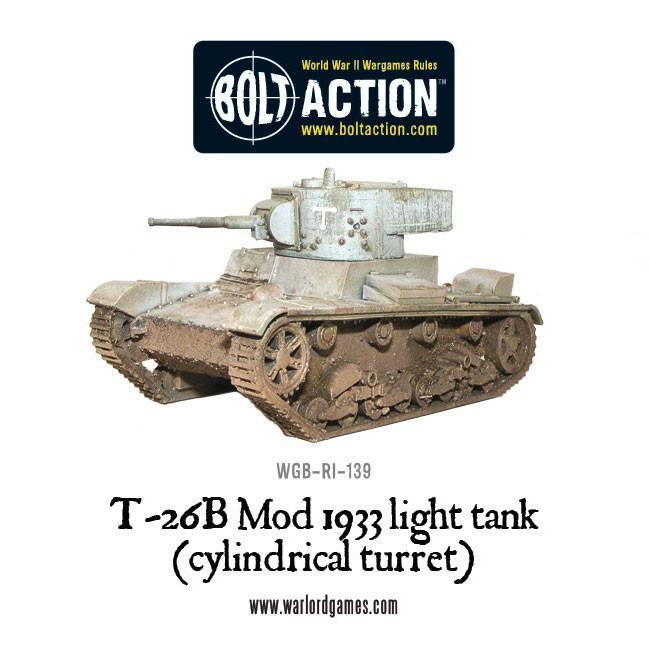 T-26B Mod 1933 light tank (cylindrical turret) (Pack)